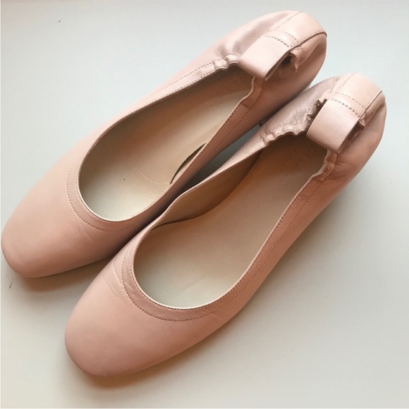 EVERLANE The Day Heel Pump Pale Rose 7.5 Nude Ballet Slippers NEW NWT - Picture 14 of 16